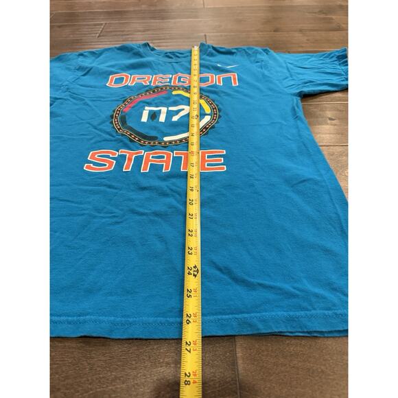 Nike Mens Blue Standard Fit N7 Oregon State Beavers Short Sleeve T-Shirt Size M - Picture 6 of 7